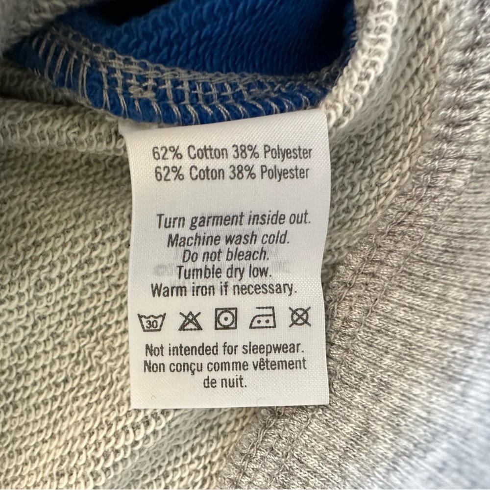 Janie and Jack French Terry Zip Front Sweatshirt Track Jacket - Picture 6 of 6